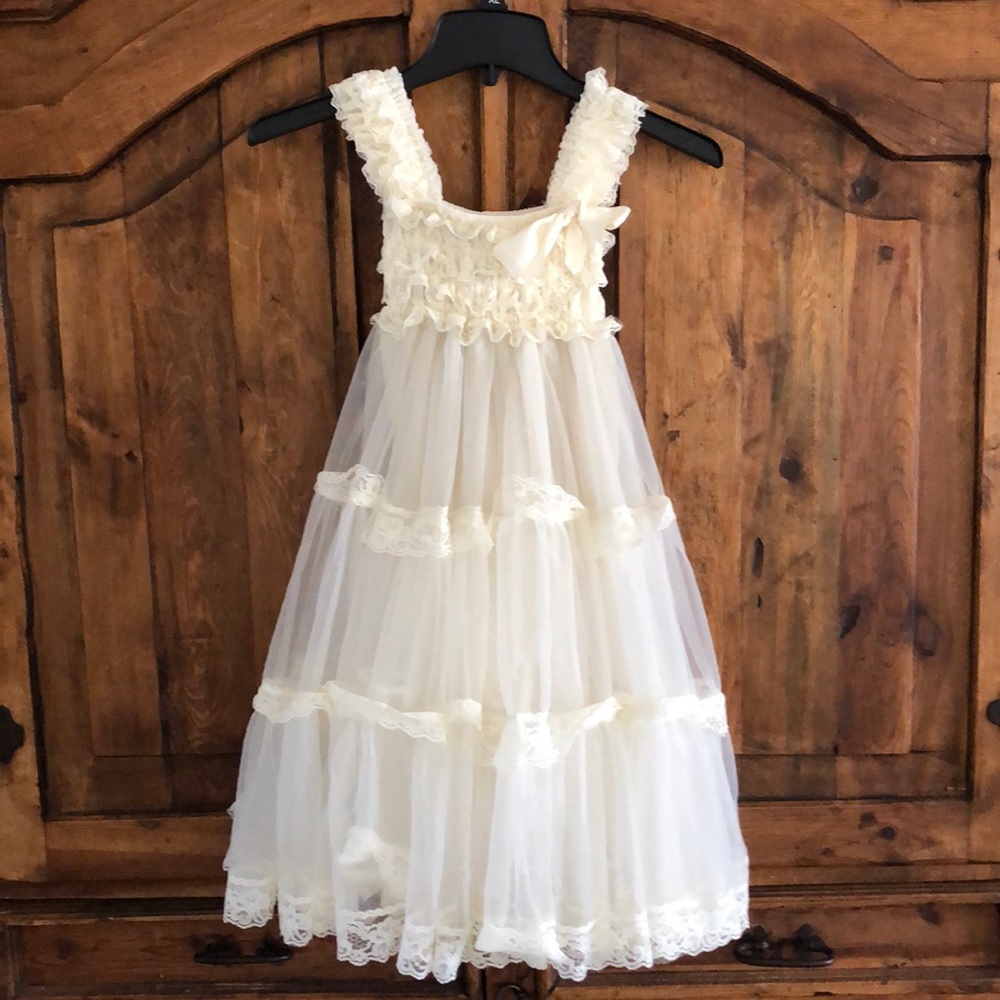Photo prop girl dress Pageant dress up size 4 5 6